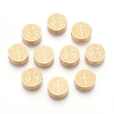 PVD Vacuum Plating 304 Stainless Steel Beads STAS-S079-169A-G-1