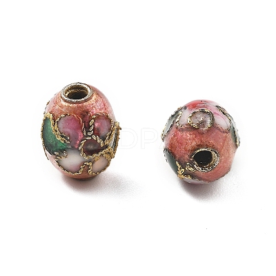 Handmade Cloisonne Beads CLB-Q002-04C-1