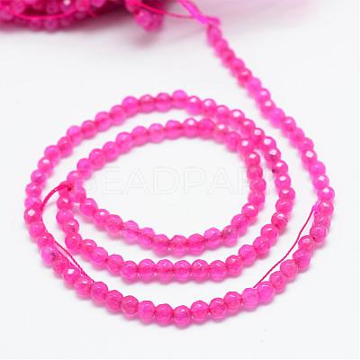 Natural Agate Bead Strands G-R344-3mm-34-1