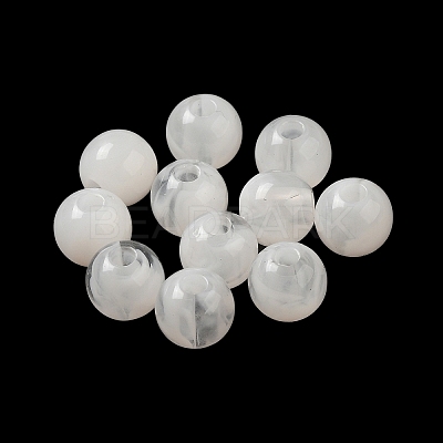 Imitation Gemstone Acrylic Beads OACR-M006-06E-1