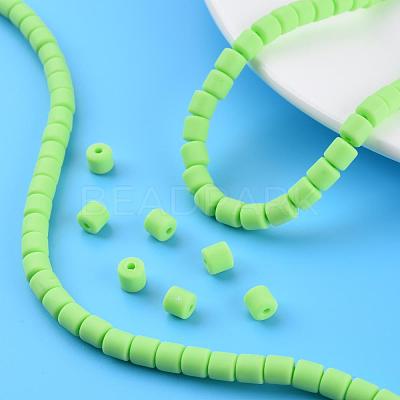 Polymer Clay Bead Strands CLAY-T001-C60-1