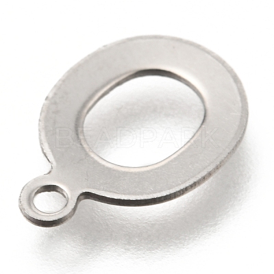 Non-Tarnish 201 Stainless Steel Charms STAS-C021-06P-O-1