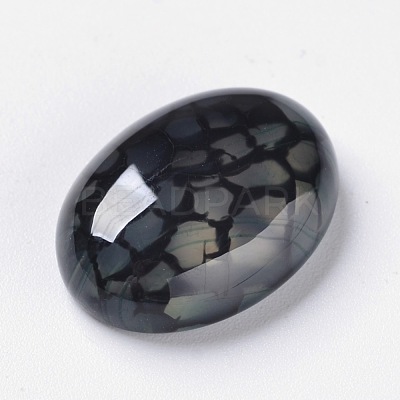 Natural Dragon Veins Cabochons X-G-F296-04-30x40mnm-1