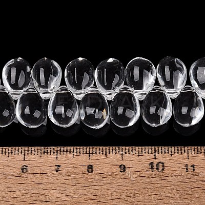 Transparent Glass Beads Strands X-GL-N005-02A-A01-1