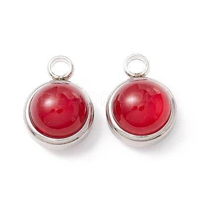Natural Carnelian Charms G-K325-01P-05-1
