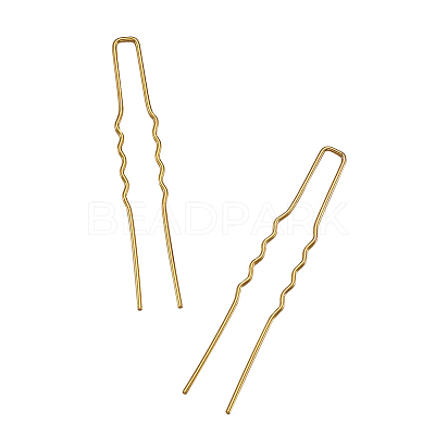 Hair Accessories Iron Hair Forks Findings OHAR-TAC0002-01G-1