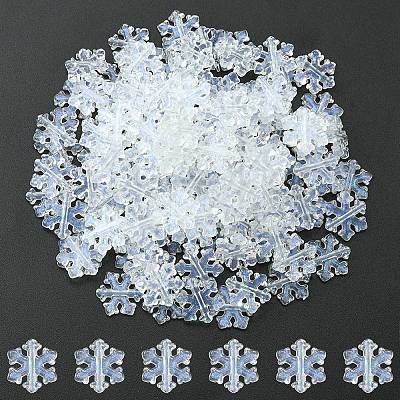 Transparent Acrylic Beads OACR-YW0001-68-1