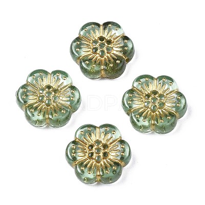 Plating Acrylic Beads PACR-N008-013C-1