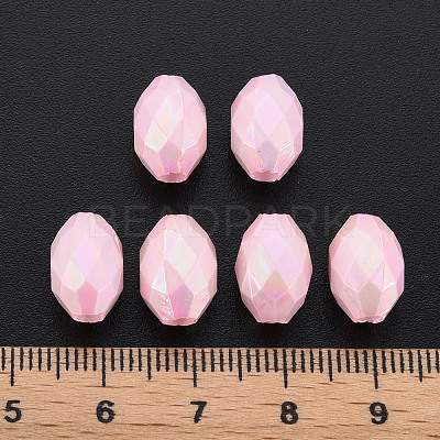 Opaque Acrylic Beads TACR-S153-32I-08-1