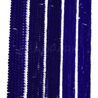 Transparent Glass Beads Strands EGLA-A044-T4mm-MD06-1