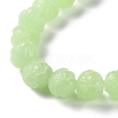 Synthetic Coral Carved Beads Strands CORA-XCP0001-01-1