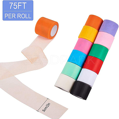 Deco Mesh Ribbons OCOR-BC0006-08-1