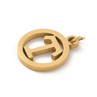 304 Stainless Steel Charms
with Jump Ring LS-STAS-R001-02G-T-1
