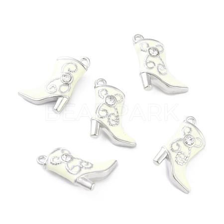 Alloy Enamel Pendants E516-7-1