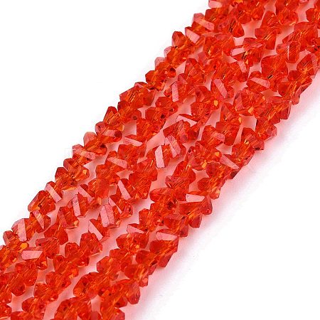 Transparent Glass Beads Strands GLAA-N018-3mm-08-1