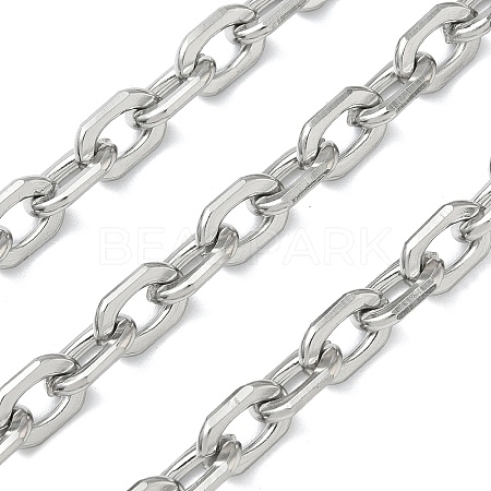 304 Stainless Steel Cable Chains CHS-G043-03P-1
