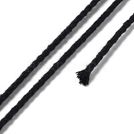 20M Polyester Braided Cord for Jewelry Making OCOR-G015-04A-04-1