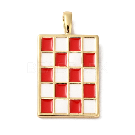 Brass Enamel Pendants KK-L216-009G-02-1