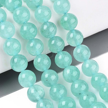 Natural Quartz Beads Strands G-T144-8mm-10B-1