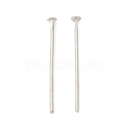 Brass Flat Head Pins X-KK-H446-02P-1