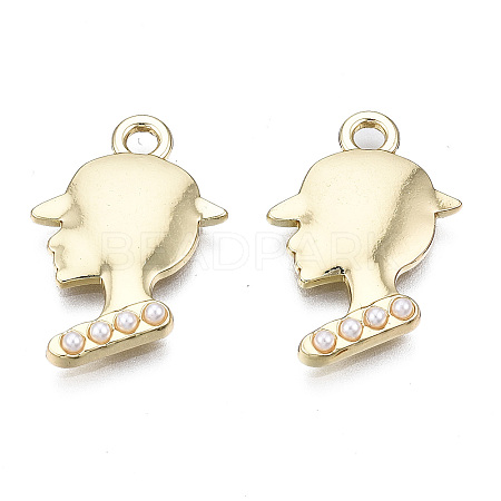 Alloy Pendants PALLOY-T077-104LG-FF-1