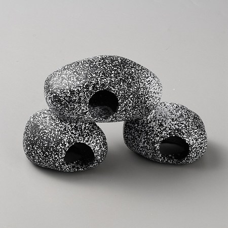 Resin Aquarium Cave Stone Micro Landscape Scene Ornaments DJEW-WH0015-191-1