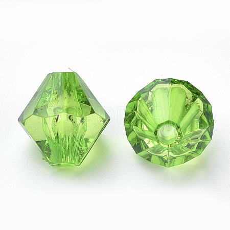 Transparent Acrylic Beads TACR-S146-6mm-13-1