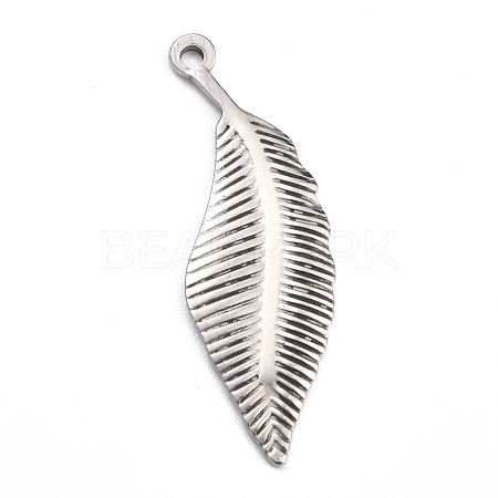 Non-Tarnish 304 Stainless Steel Pendants STAS-H140-29B-P-1