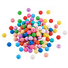 140Pcs 14 Colors Food Grade Eco-Friendly Silicone Beads SIL-TA0001-24-2