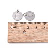 Non-Tarnish 304 Stainless Steel Charms STAS-Q201-T445-3S-4