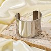 304 Stainless Steel Open Cuff Bangles BJEW-U015-01P-2