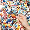 50Pcs Cartoon Birds Paper Sticker STIC-C012-06-3