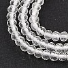 Natural Quartz Crystal Beads Strands G-K376-B02-01-4