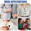 Zinc Alloy Enamel Cufflinks BUTT-GL0001-10-7