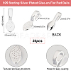 30Pcs Alloy Pinch Bails FIND-BBC0001-72A-2