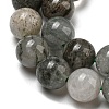 Natural Lodolite Quartz Beads Strands G-R494-A15-03-3
