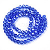 Electroplate Glass Beads Strands EGLA-A034-T3mm-A32-3