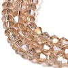 Transparent Electroplate Glass Beads Strands LS-GLAA-F029-2mm-A12-3