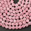 Pink Color Natural Madagascar Rose Quartz Beads Strands G-F222-41-6mm-2
