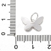 925 Sterling Silver Enamel Butterfly Charms STER-D300-28P-05-3