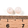 Opaque Solid Color Glass Beads GLAA-N007-4mm-A10-3