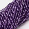 Natural Amethyst Beads Strands G-N0215-03-2mm-1