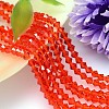 Faceted Imitation Austrian Crystal Bead Strands G-M180-6mm-06A-1