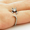 Mouse Alloy Cuff Rings WGAF3DE-01-1