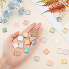 CHGCRAFT 56Pcs 7 Colors Glass Mosaic Cabochons GLAA-CA0001-11-3