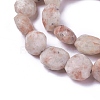 Natural Sunstone Beads Strands G-P422-13-2