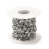 Tarnish Resistant 304 Stainless Steel Dapped Chains STAS-B040-01P-3