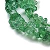 Transparent Crackle Glass Beads Strands GLAA-U004-01C-3