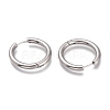 Tarnish Resistant 201 Stainless Steel Huggie Hoop Earrings EJEW-L256-05Q-P-2