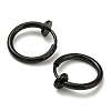304 Stainless Steel Clip-on Earrings EJEW-P232-01EB-2